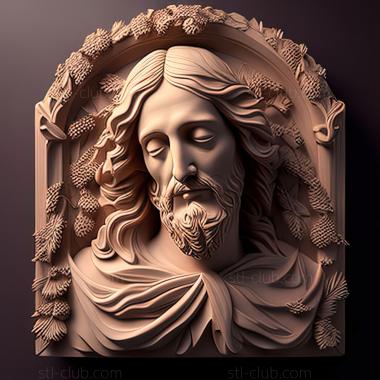 3D model st jesus (STL)